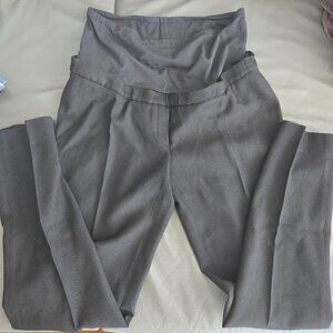 Massimo Dutti Maternity wool blend pants